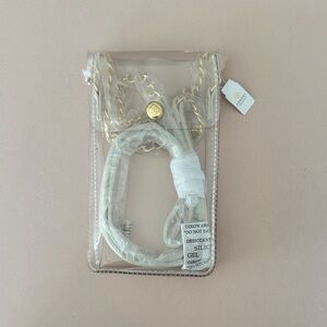 KENDRA SCOTT Clear Crossbody Phone Case Bag